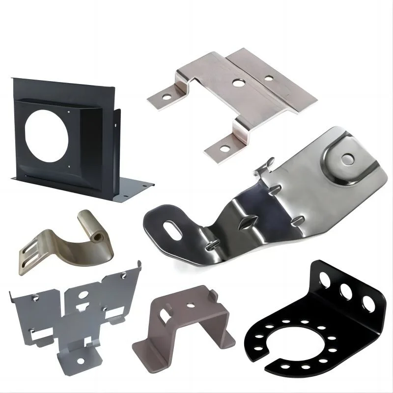 ISO9001 Fabricator Custom Sheet Metal Fabrication Bending Stamped Metal Parts Laser Cutting Bending Sheet Metal Stamping Parts